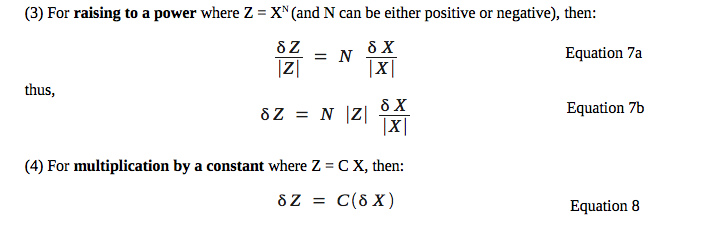 I am trying to find the relative uncertainty of | Chegg.com