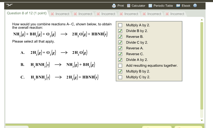 Solved How Would You Combine Reactions A C Shown Below To 9995