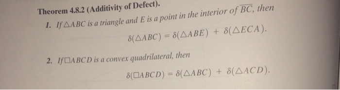 Solved If delta ABC is a triangle and E is a point in the | Chegg.com