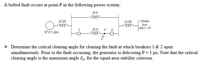 solved-a-bolted-fault-occurs-at-point-p-in-the-following-chegg