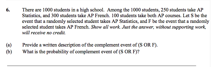 solved-6-there-are-1000-students-in-a-high-school-among-the-chegg