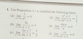 Use Proposition 3.1 to establish the following | Chegg.com