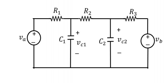 Solved Find the state space representation for the circuit | Chegg.com