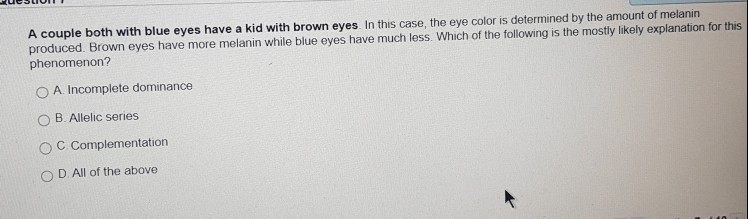 Solved In a dominant epistasis (not duplicate dominant | Chegg.com