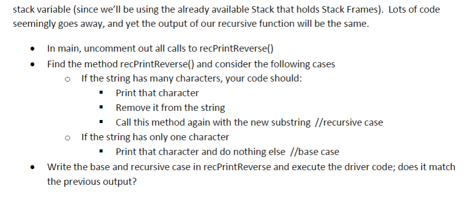 Solved Please help me code the following in: JAVA Please | Chegg.com