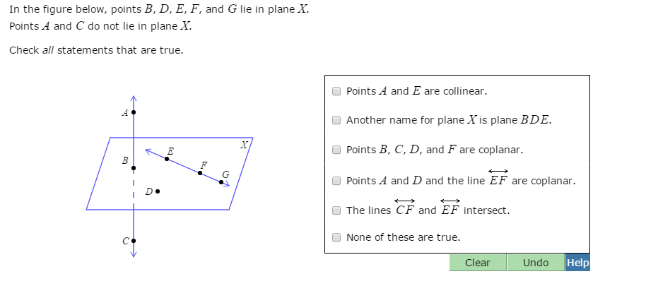 Solved In The Figure Below Points B D E F And G Lie In Chegg