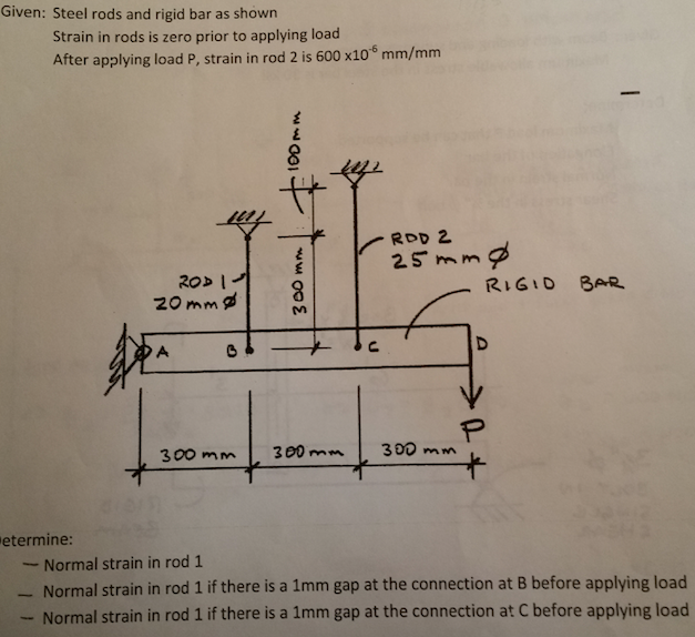 Solved Steel Properties E = 29,000 ksi (kips/in2) G = 11,200