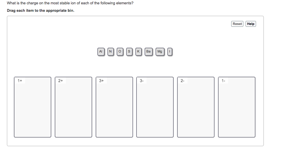 Solved Match each diagram to the atom or ion it represents.