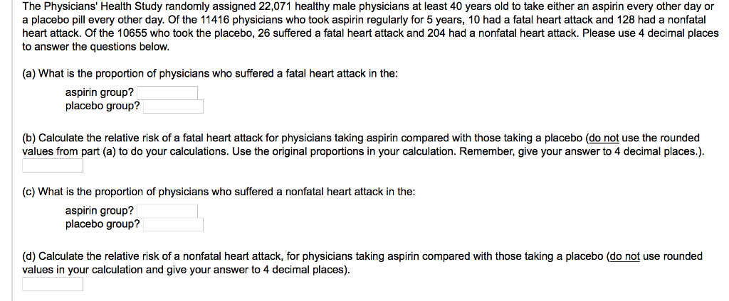 Use of aspirin in heart attack 10 year old