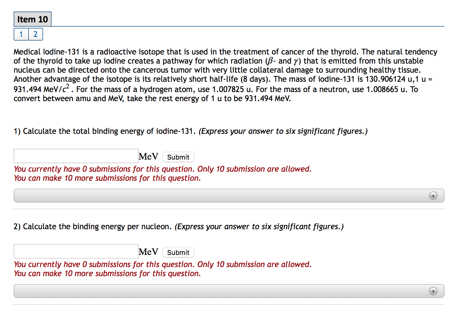 solved-medical-iodine-131-is-a-radioactive-isotope-that-is-chegg