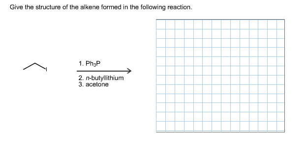 Give the structure of the alkene formed in the | Chegg.com