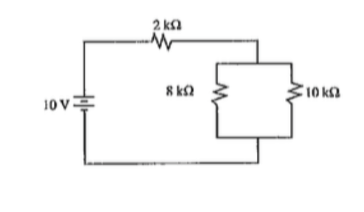 Solved The circuit shown below includes resistor 10k . For | Chegg.com