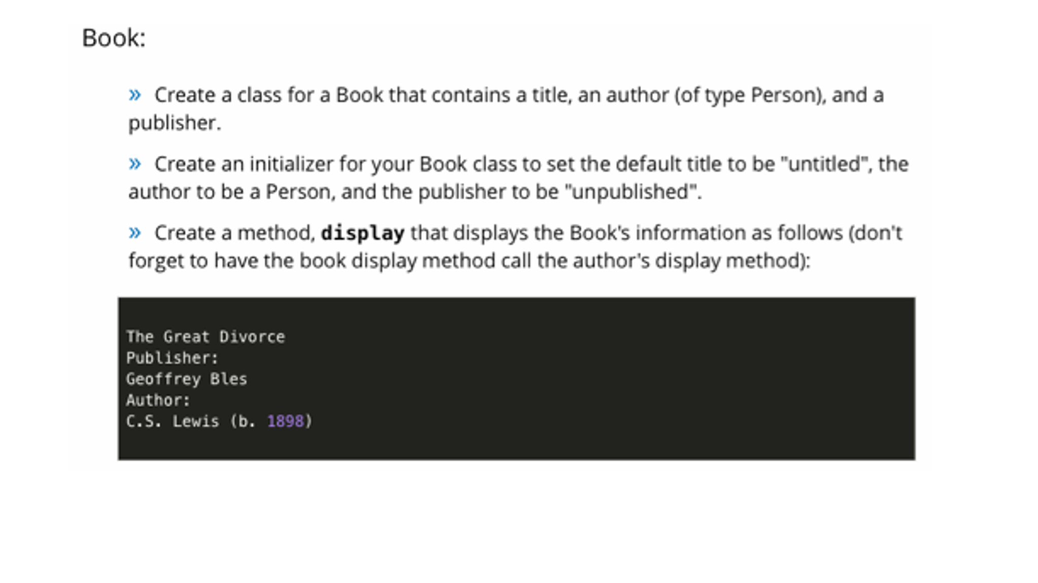 Solved I. Objective Demonstrate composition in Python (a | Chegg.com