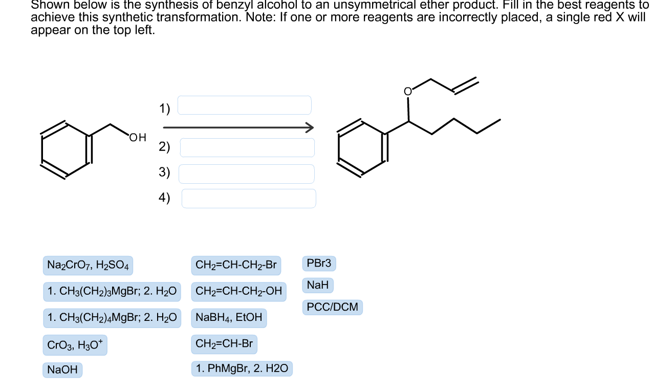 shown-below-is-the-synthesis-of-benzyl-alcohol-to-an-chegg