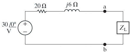 Solved Part A Find the load impedance, ZL, that enables the | Chegg.com