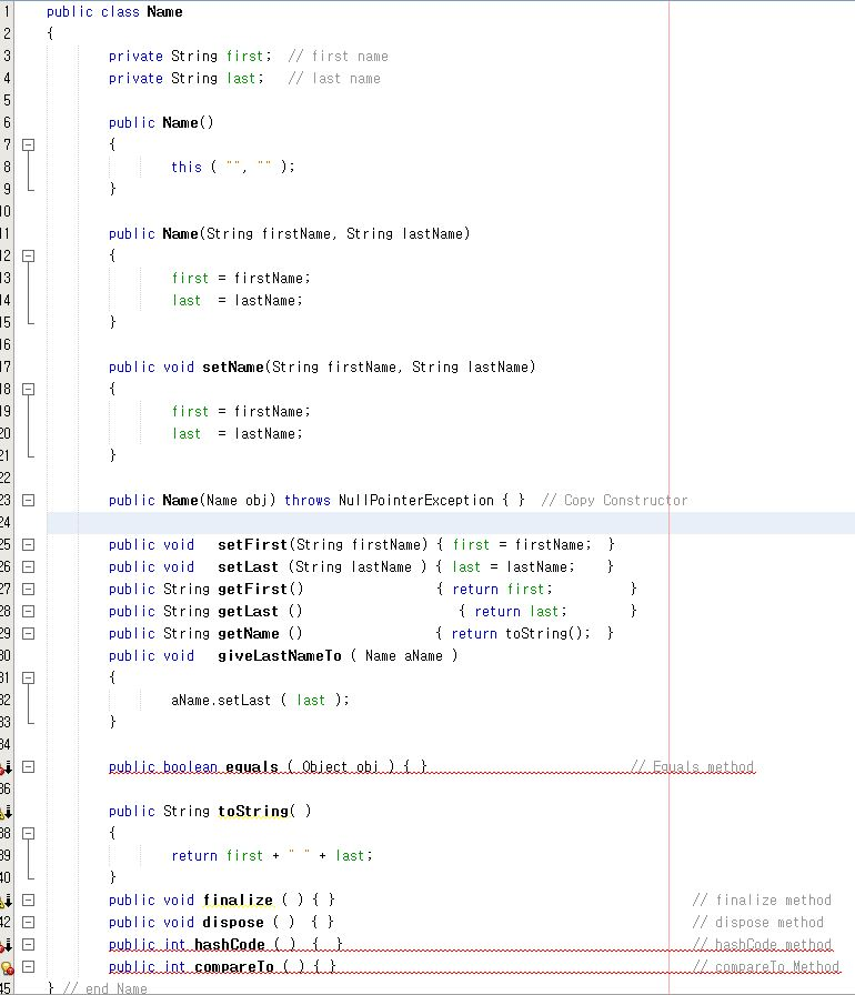 Solved Using the ‘Name.java’ and ‘Student.java’ files, | Chegg.com