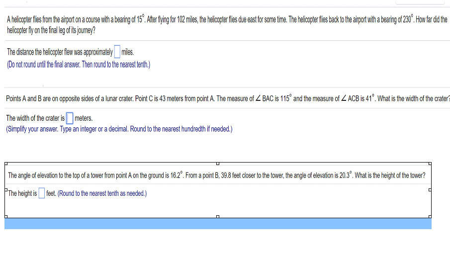 Solved A helicopter flies from the airport on a course with | Chegg.com