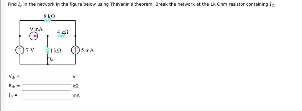 Solved Find I_o in the network in the figure below using | Chegg.com