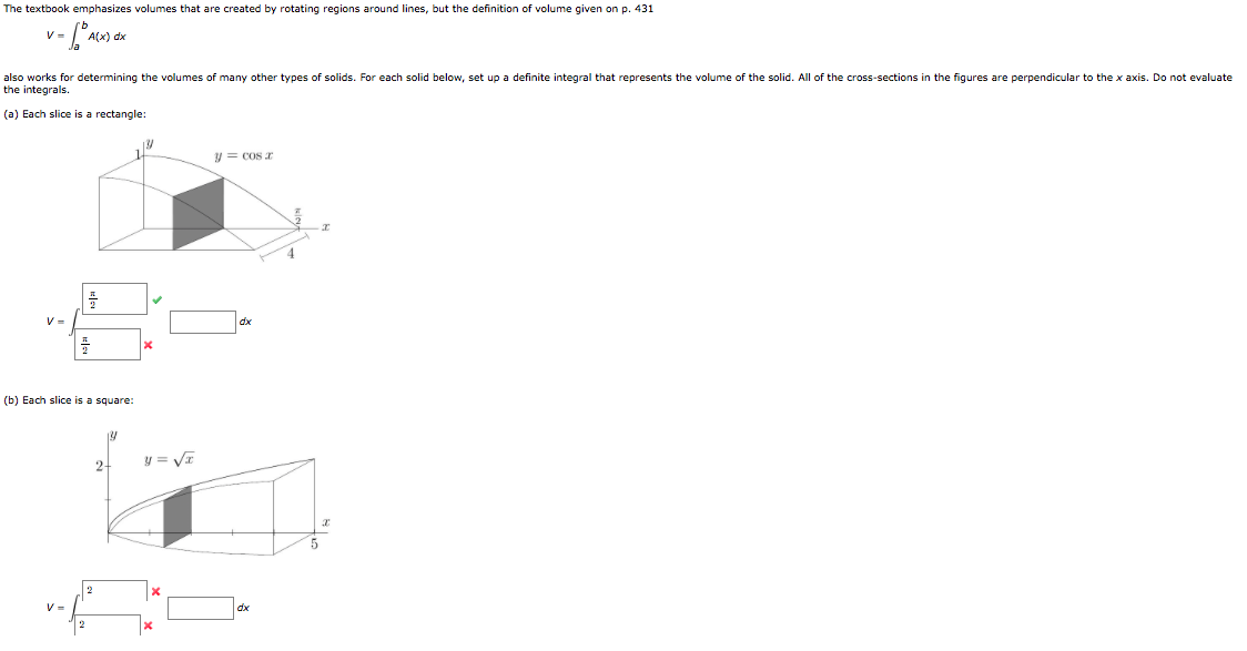 Solved The Textbook Emphasizes Volumes That Are Created By | Chegg.com