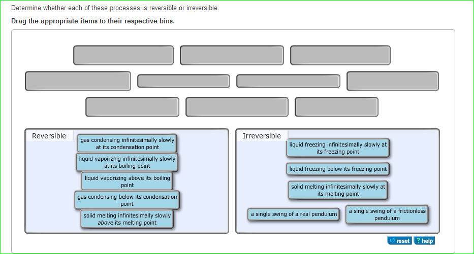 Solved Determine whether each of these processes is | Chegg.com