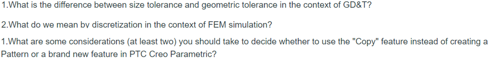 Solved What Is The Difference Between Size Tolerance And Chegg