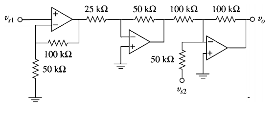 Solved Problem 3: Find Vo in the op amp circuit of figure | Chegg.com