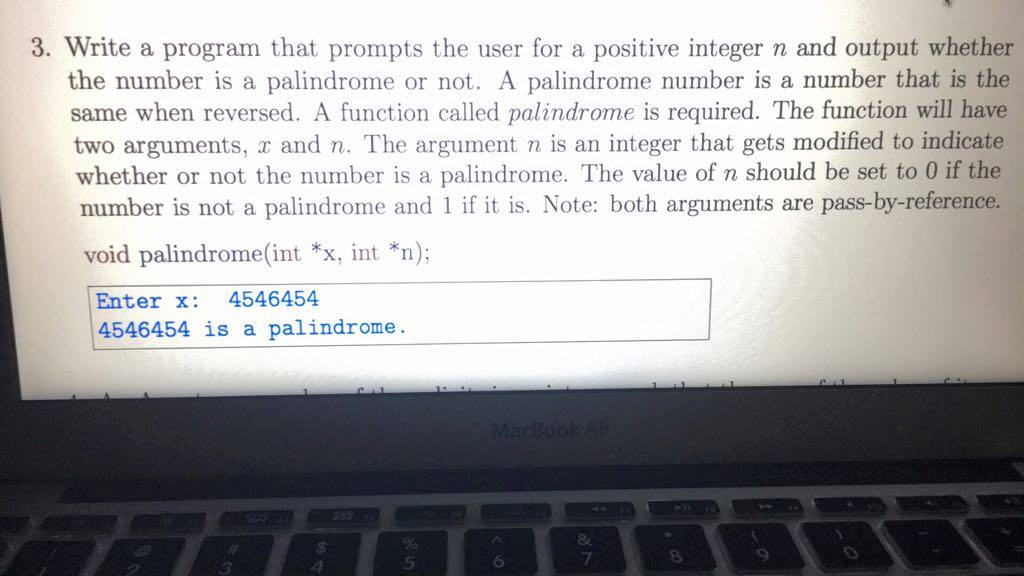 Solved Write a program that prompts the user for a positive | Chegg.com