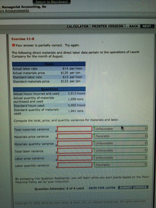 Solved The Following Direct Materials And Direct Labor Data Chegg