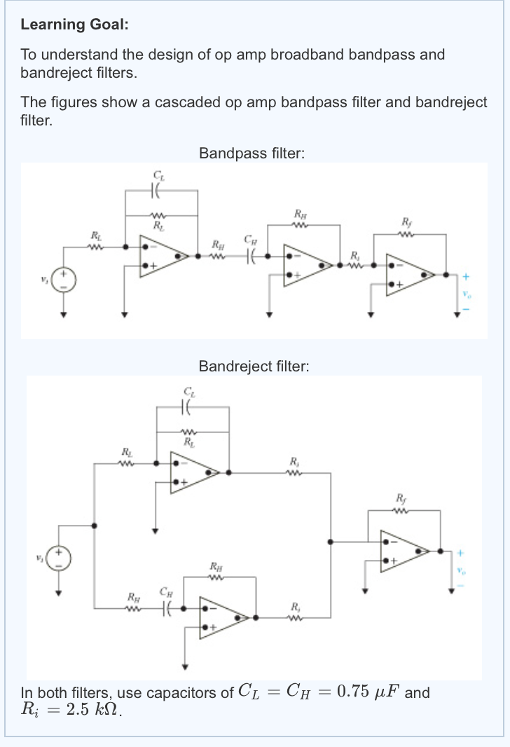 Solved Learning Goal To understand the design of op amp | Chegg.com