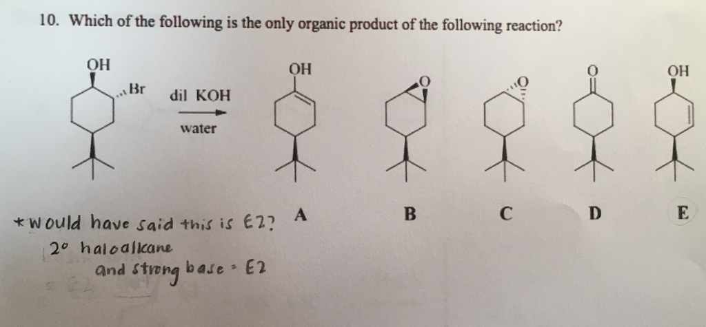 solved-10-which-of-the-following-is-the-only-organic-chegg