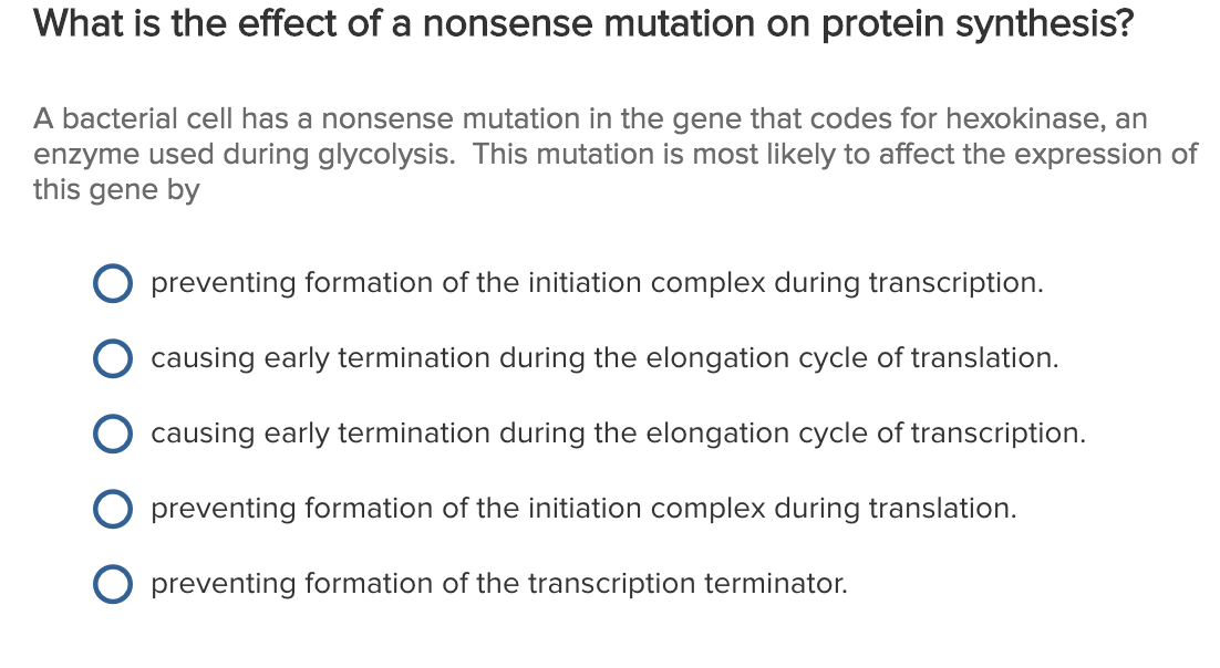 solved-what-is-the-effect-of-a-nonsense-mutation-on-protein-chegg