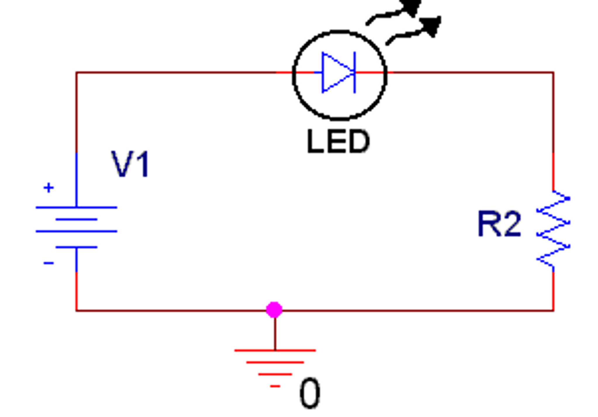 Solved: An LED Is Placed In The Circuit Pictured Below. Yo... | Chegg.com