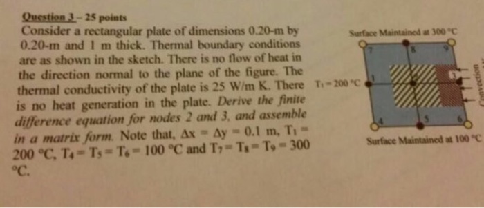 Heat And Mass Transfer Problem | Chegg.com