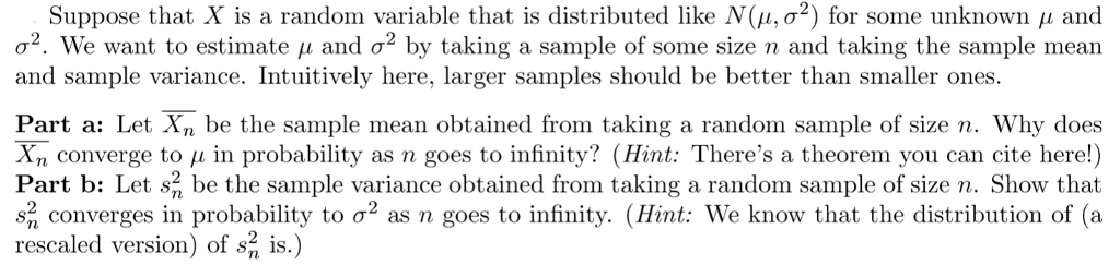 Solved Suppose that X is a random variable that is | Chegg.com