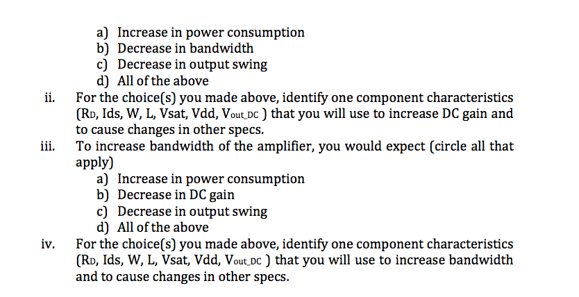 Solved 2. Amplifiers Are Extensively Used In The Baseband | Chegg.com