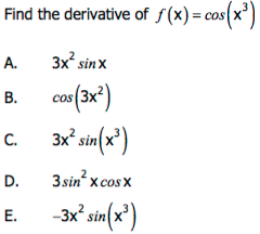 Найдите производную функции f x cos x sin x
