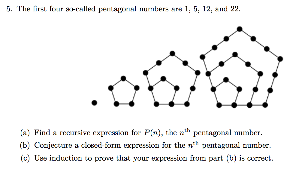 solved-the-first-four-so-called-pentagonal-numbers-are-1-5-chegg