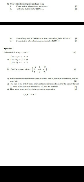 Solved Assignment 2 Question 1 A) Simplify The Following | Chegg.com