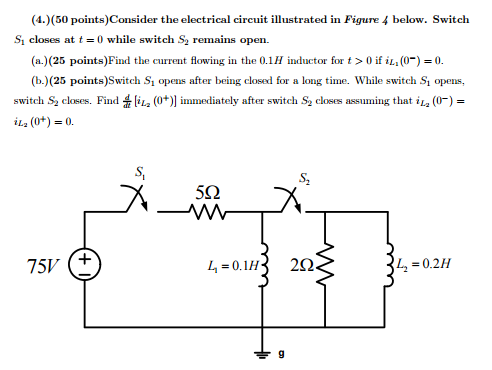 Solved Consider the electrical circuit illustrated in Figure | Chegg.com