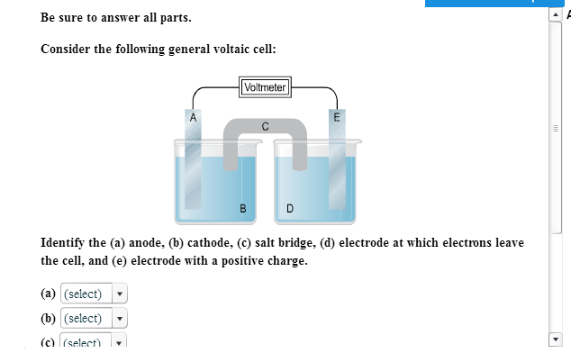 Solved Be Sure To Answer All Parts Consider The Following | Chegg.com