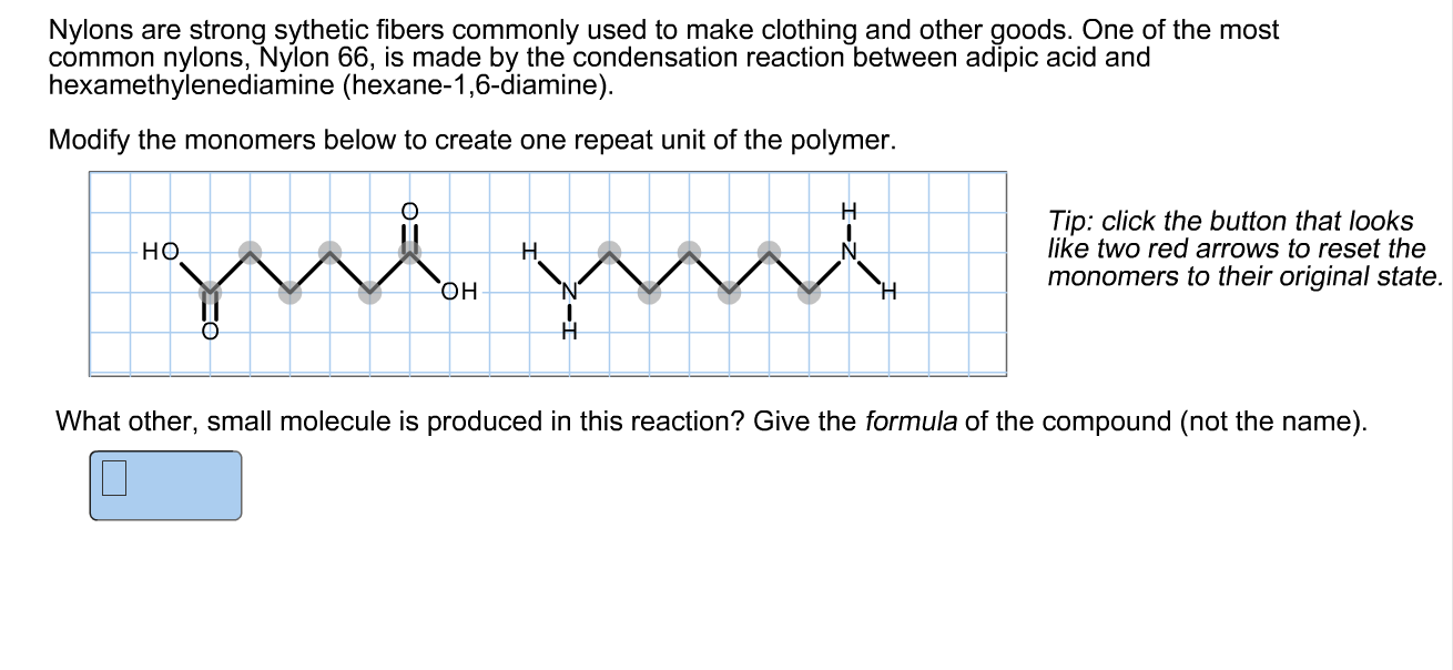 Solved Nylons are strong sythetic fibers commonly used to