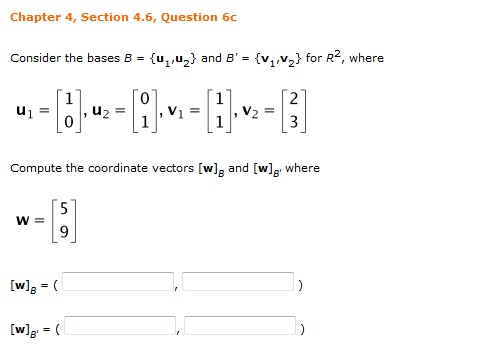 Solved Consider The Bases B = {u1,u2} And B' = {v1,v2} For | Chegg.com