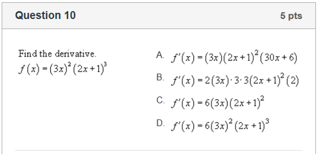 solved-find-the-derivative-f-x-3x-2-2x-1-3-f-x-chegg