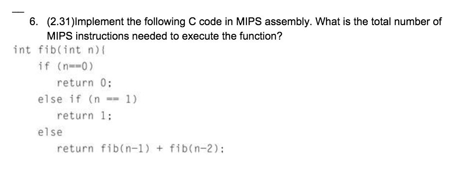 how to write c code to yield the following assembly code