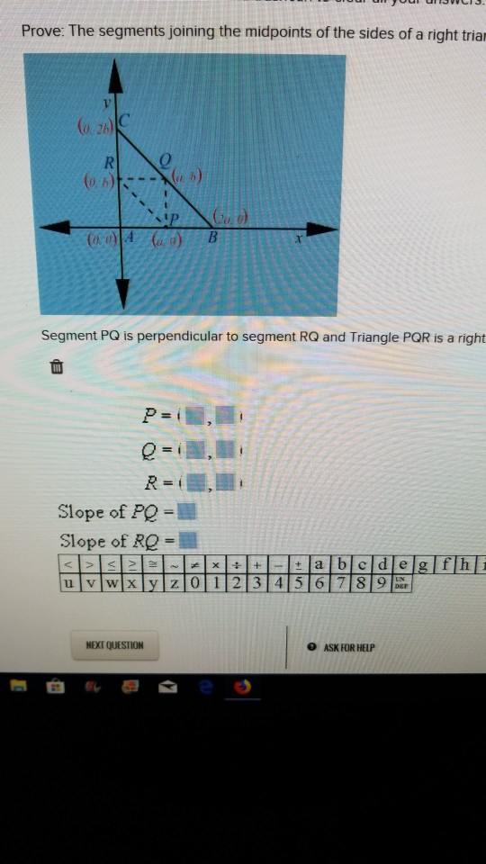 Solved Prove: The Segments Joining The Midpoints Of The | Chegg.com