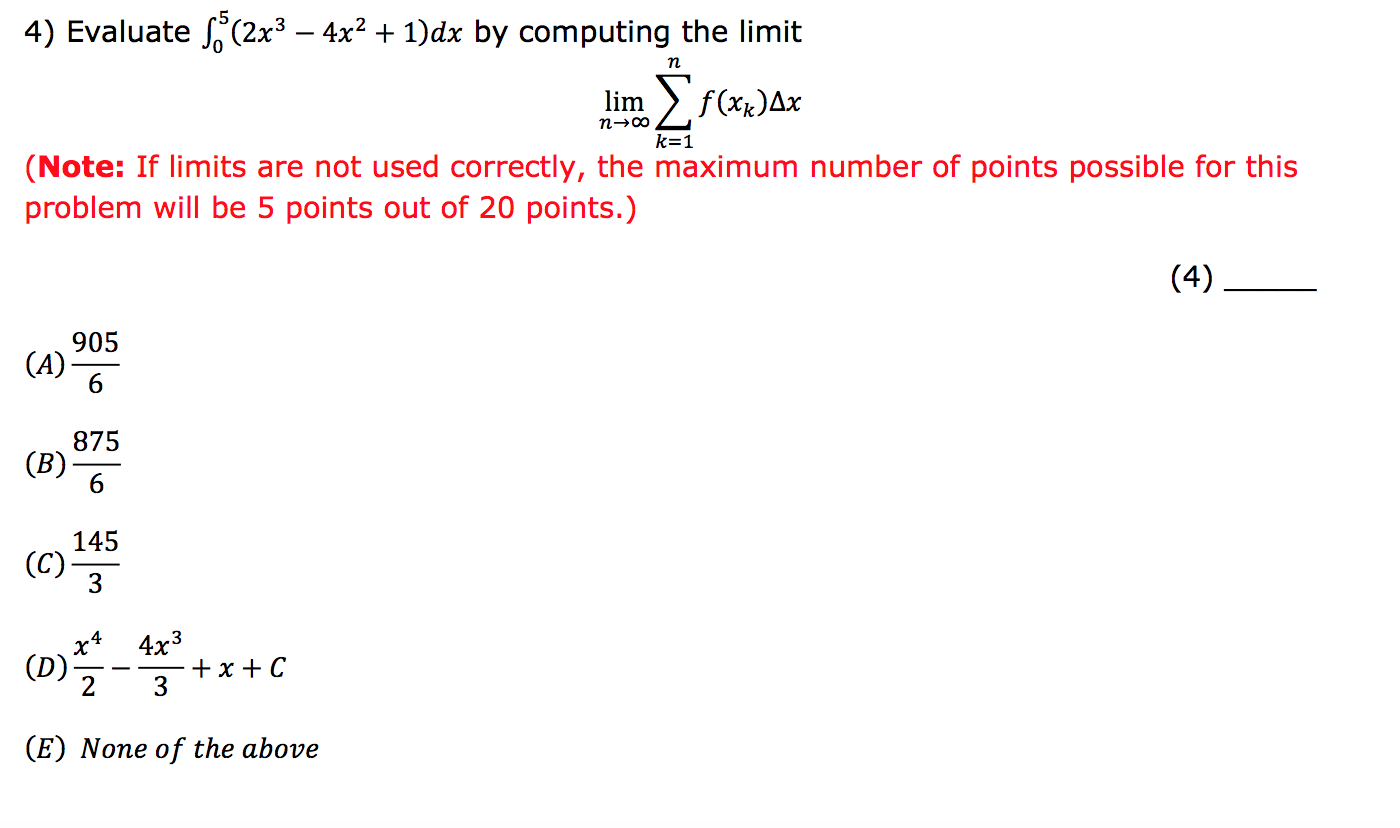 solved-evaluate-integral-5-0-2x-3-4x-2-1-dx-by-computing-chegg