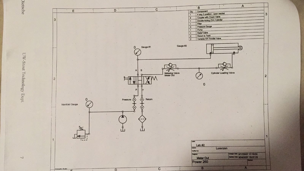 1. Why is this pressure reading on gauge 1 in the | Chegg.com