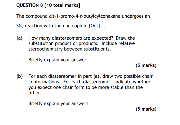 Solved QUESTION 8 [10 Total Marks] The Compound | Chegg.com