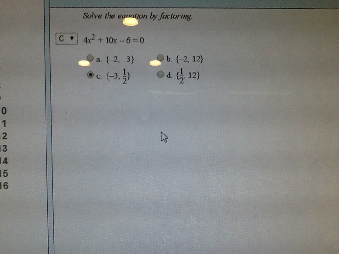 solved-solve-the-equation-by-factoring-4x-2-10x-6-0-chegg