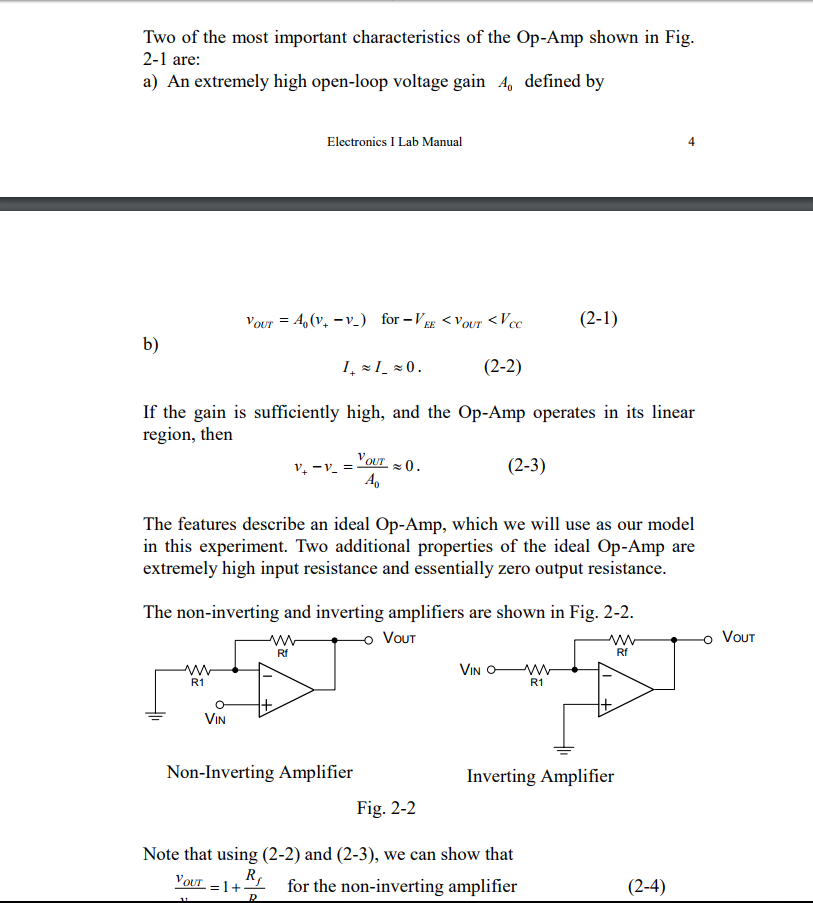 solved-experiment-2-noninverting-and-inverting-amplifiers-chegg